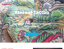 Tablet Screenshot of eternal-tattoo.fr